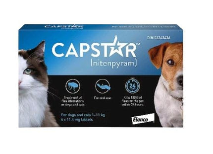 ELANCO CAPSTAR 11,4MG - 6 COMPRIMIDOS