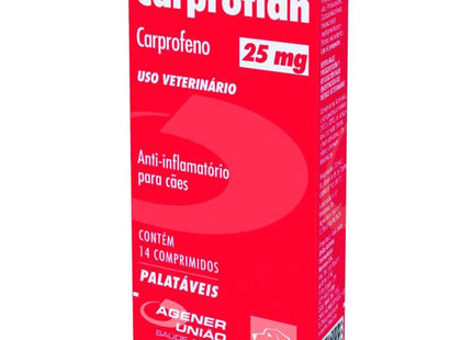 AGENER CARPROFLAN 25MG - 14 COMPRIMIDOS