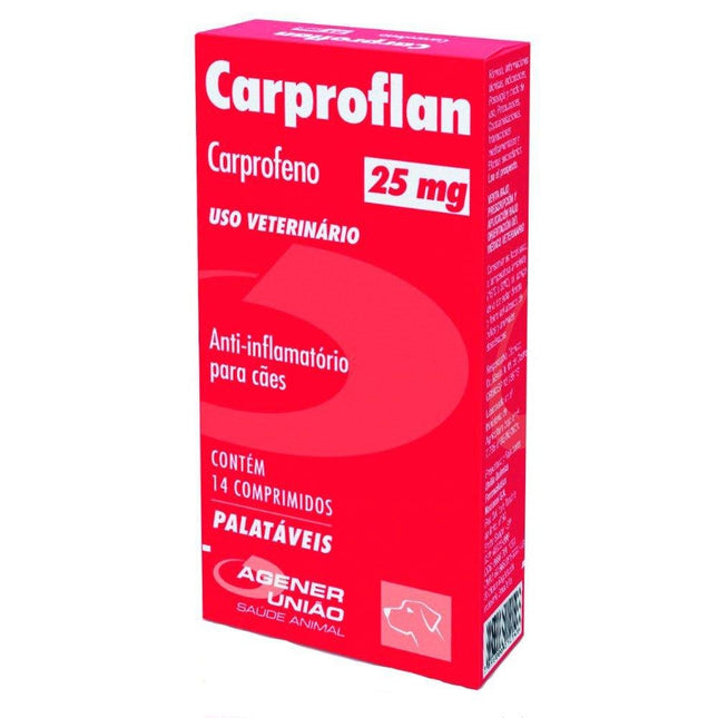 AGENER CARPROFLAN 25MG - 14 COMPRIMIDOS