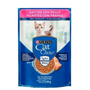CAT CHOW SACHE FILHOTES FRANGO AO MOLHO 85G