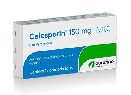 OURO FINO CELESPORIN 150MG CAIXA - 12 COMPRIMIDOS