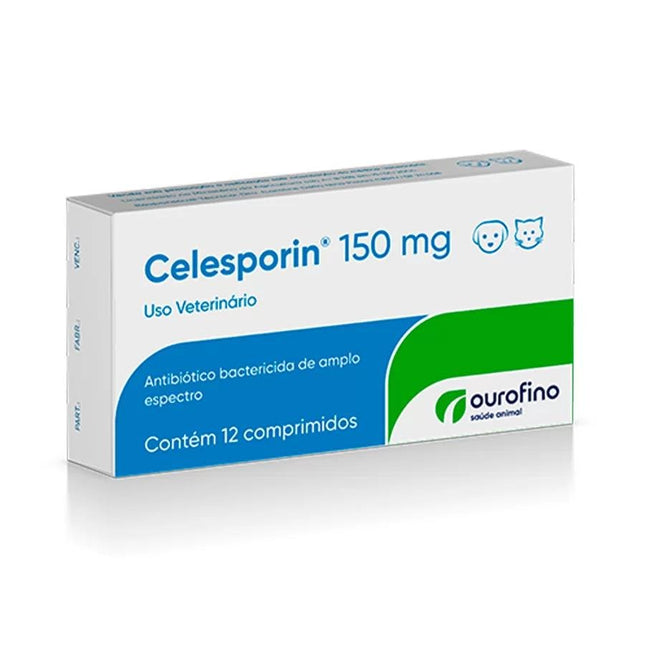 OURO FINO CELESPORIN 150MG CAIXA - 12 COMPRIMIDOS