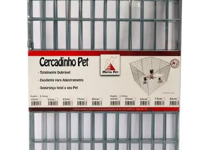 METAL PET CERCADINHO 83X60 C/6 PECAS