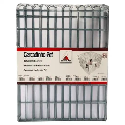 METAL PET CERCADINHO 83X60 C/6 PECAS