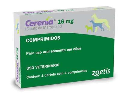 ZOETIS CERENIA 16MG - 4 COMPRIMIDOS