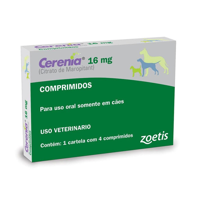 ZOETIS CERENIA 16MG - 4 COMPRIMIDOS