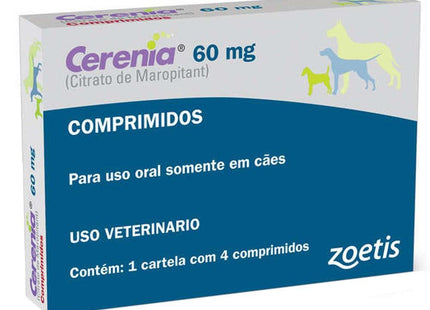 ZOETIS CERENIA 60MG - 4 COMPRIMIDOS