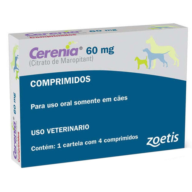 ZOETIS CERENIA 60MG - 4 COMPRIMIDOS
