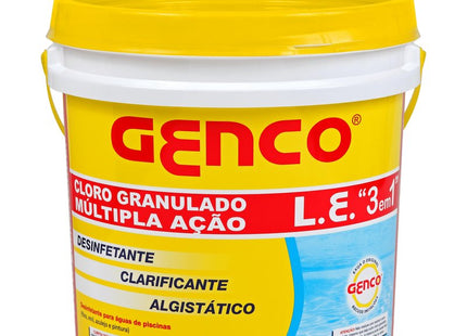 GENCO CLORO L.E (3 EM 1) 10KG