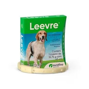 OURO FINO COLEIRA ANTI-PARASITARIA LEEVRE 63CM