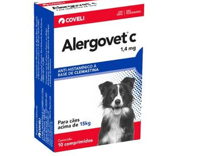 COVELI ALERGOVET C 1.4MG - 10 COMPRIMIDOS