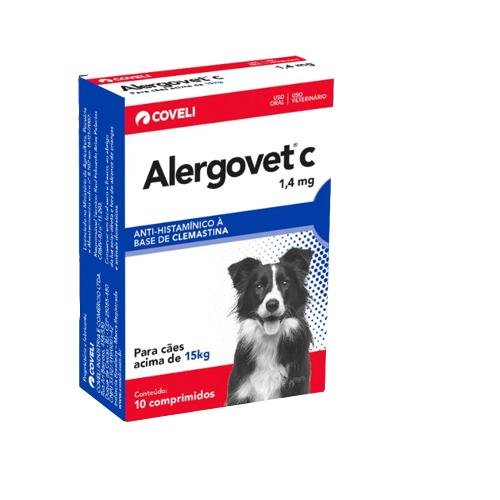 COVELI ALERGOVET C 1.4MG - 10 COMPRIMIDOS