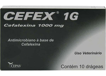 CEPAV CEFEX 1000MG - 10 COMPRIMIDOS