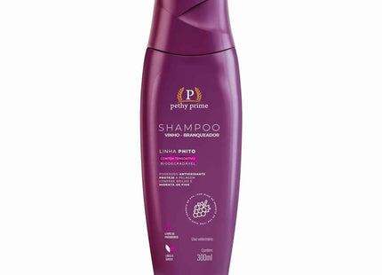 PETHY PRIME SHAMPOO BRANQUEADOR VINHO 300ML