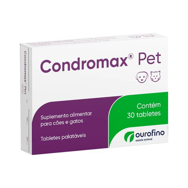 OURO FINO CONDROMAX PET- 30 TABLETES