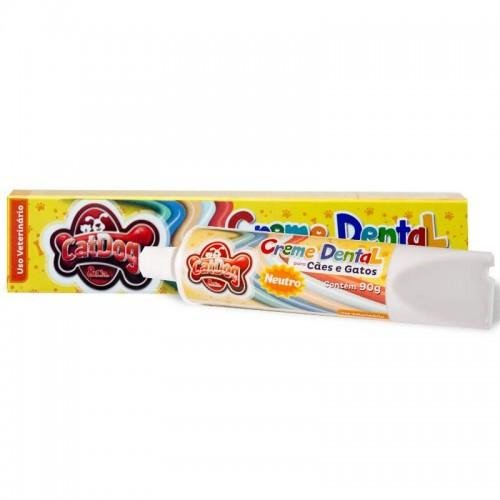 CAT DOG CREME DENTAL NEUTRO 90G