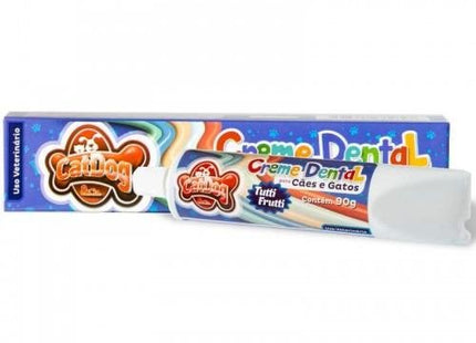CAT DOG CREME DENTAL TUTTI FRUTTI 90G