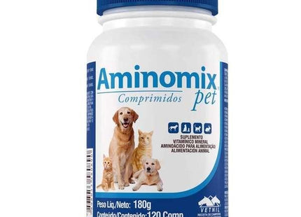 VETNIL AMINOMIX PET - 120 COMPRIMIDOS