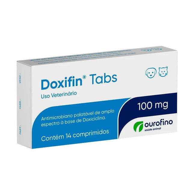 OURO FINO DOXIFIN TABS 100MG - 14 COMPRIMIDOS