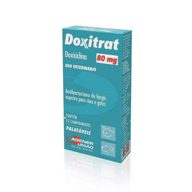AGENER DOXITRAT 80MG - 12 COMPRIMIDOS