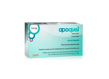 ZOETIS APOQUEL 5,4MG - 20 COMPRIMIDOS