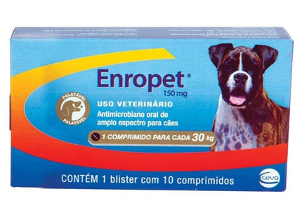 CEVA ENROPET 150MG - 10 COMPRIMIDOS