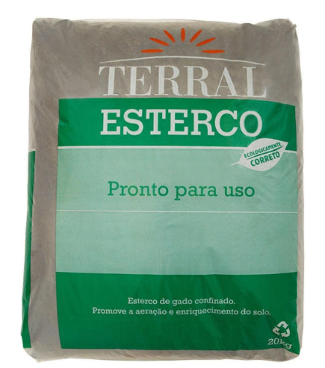 TERRAL ESTERCO DE GADO 20KG