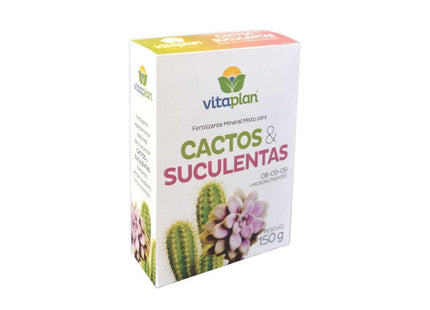 VITAPLAN FERTILIZANTE CACTOS E SUCULENTAS 150G