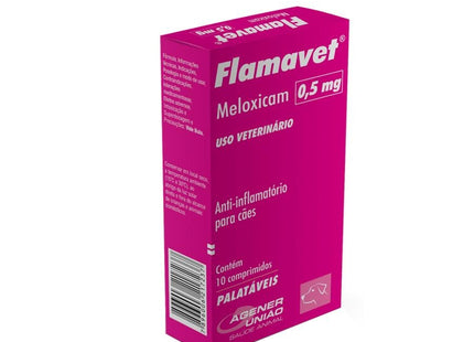 AGENER FLAMAVET CAES 0,5MG - 10 COMPRIMIDOS