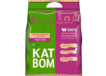 KATBOM AREIA HIGIENICA NATURAL 3KG