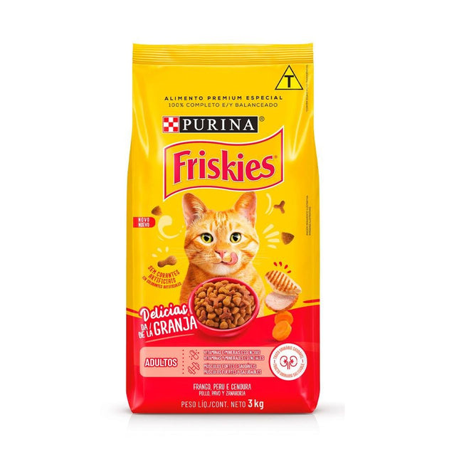 FRISKIES DELICIAS DA GRANJA ADULTOS 3KG