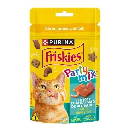 FRISKIES PARTY MIX SALMAO/CAMARAO/ATUM 40G
