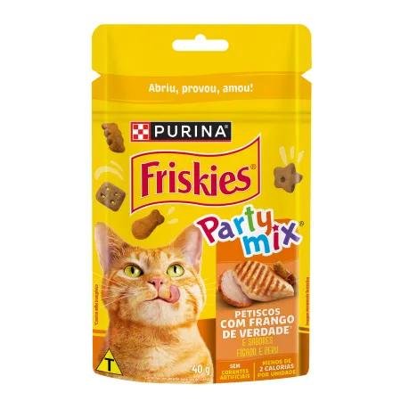 FRISKIES PARTY MIX FRANGO/FIGADO/PERU 40G