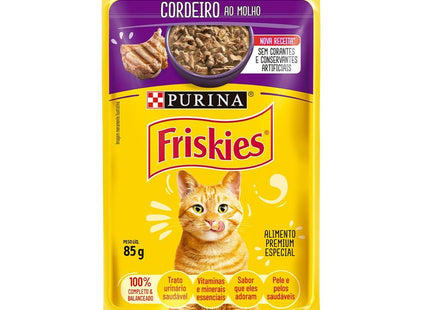 FRISKIES SACHE CORDEIRO AO MOLHO 85G