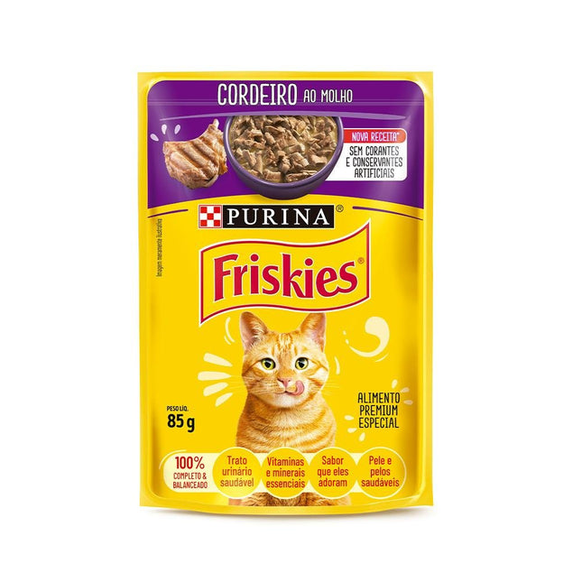 FRISKIES SACHE CORDEIRO AO MOLHO 85G