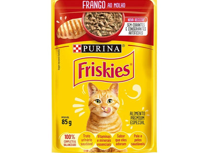 FRISKIES SACHE FRANGO AO MOLHO 85G