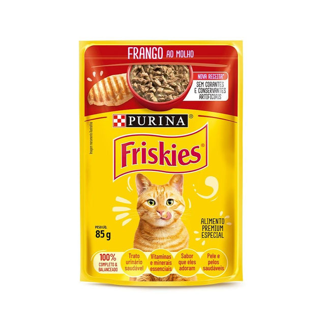 FRISKIES SACHE FRANGO AO MOLHO 85G