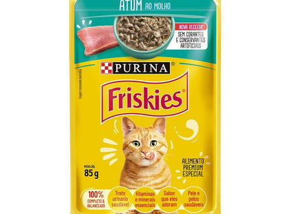 FRISKIES SACHE ATUM AO MOLHO 85G