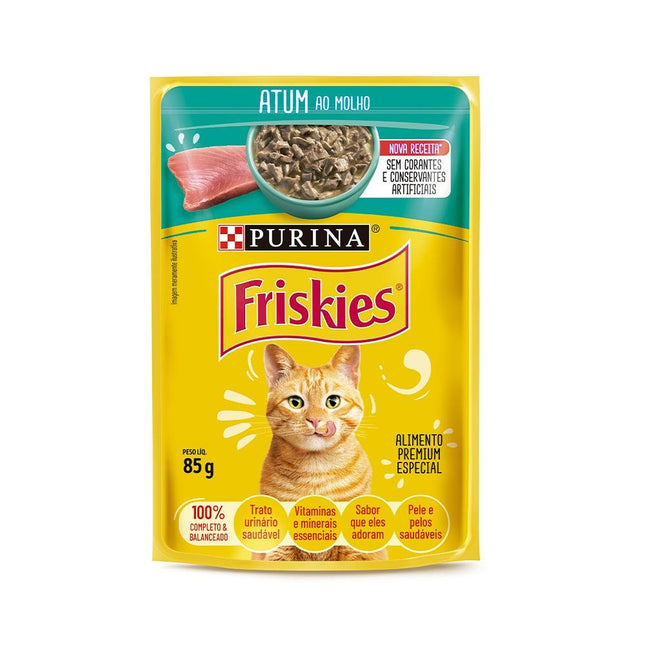 FRISKIES SACHE ATUM AO MOLHO 85G