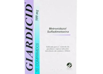CEPAV GIARDICID 500MG - 10 COMPRIMIDOS