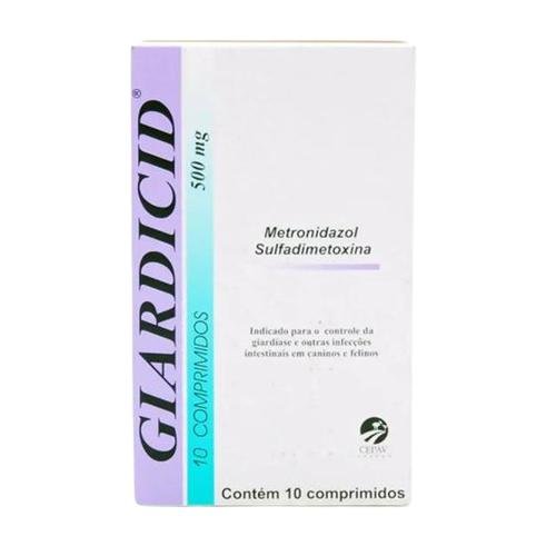 CEPAV GIARDICID 500MG - 10 COMPRIMIDOS