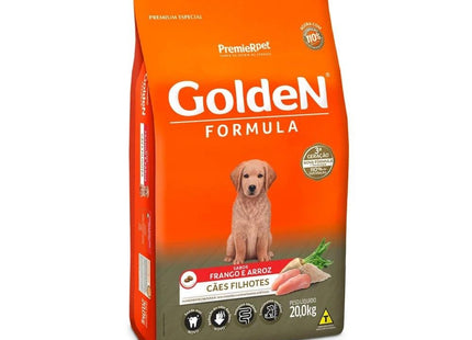 GOLDEN CAES FILHOTES FRANGO/ARROZ 20KG
