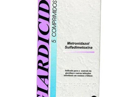 CEPAV GIARDICID 500MG - 5 COMPRIMIDOS
