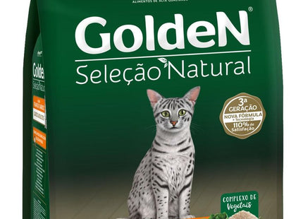 GOLDEN SEL. NAT. GATOS ADULTOS FRANGO/ARROZ 1KG