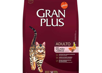 GRAN PLUS GATOS ADULTOS SALMAO 3KG