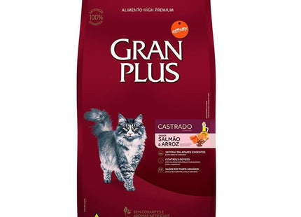 GRAN PLUS GATOS CASTRADOS SALMAO 10,1KG