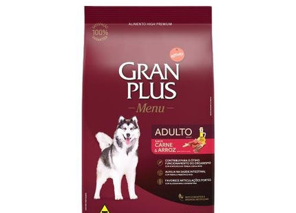 GRAN PLUS MENU CAES ADULT CARNE ARROZ 20KG