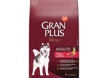 GRAN PLUS MENU CAES ADULT CARNE ARROZ 15KG