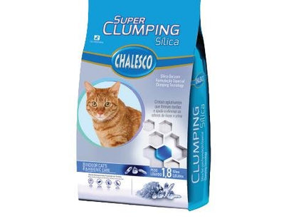CHALESCO AREIA HIGIENICA SILICA SUPER CLUMP 1,8KG (70601)