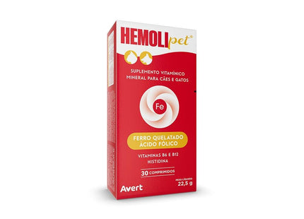 AVERT HEMOLIPET - 30 COMPRIMIDOS